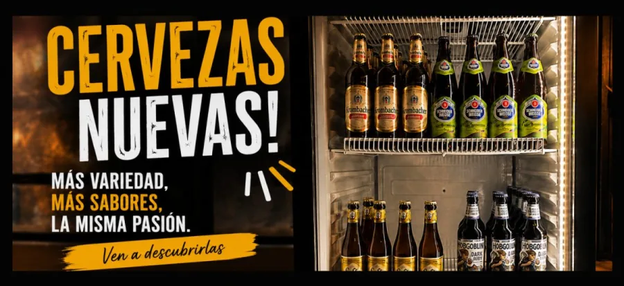 🍺 ¡Nuevas cervezas internacionales ya disponibles en BILLARNET CAFÉ!